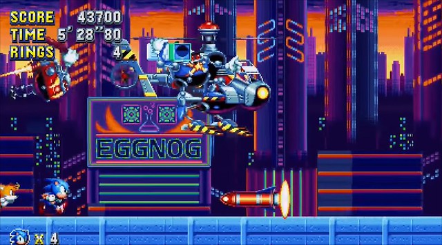 Sonic Mania - Studiopolis Boss