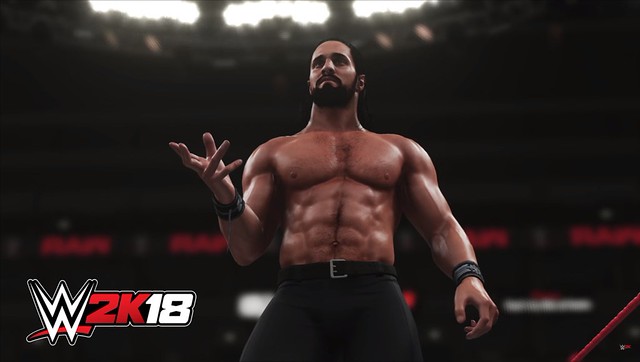 WWE 2K17 - Seth Rollins Shirtless