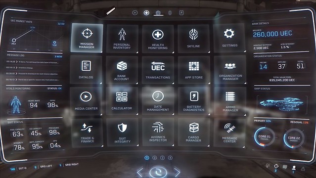 Star Citizen - Mobiglass UI