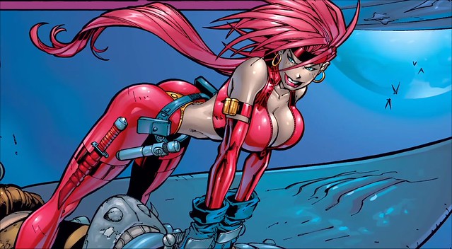 Battle Chasers - Red Monika