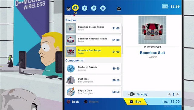 South Park TFBW - D Mobile Shop