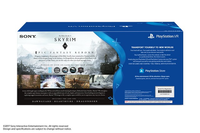 PlayStation VR Skyrim VR Bundle