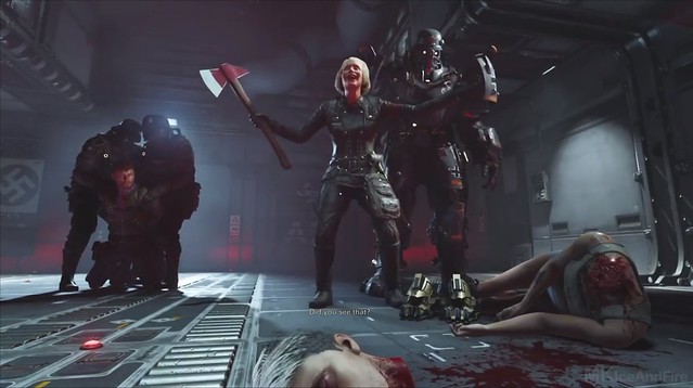 WOLFENSTEIN 2 - Caroline's Death