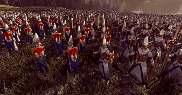 Total War Warhammer 2 - Elf Spearmen