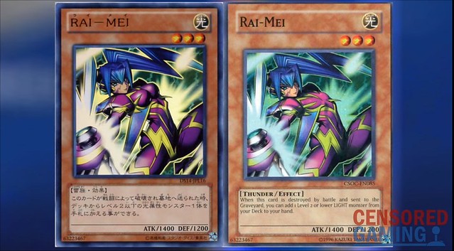 Yu-Gi-Oh Duel Links - Rai Mei Censorship