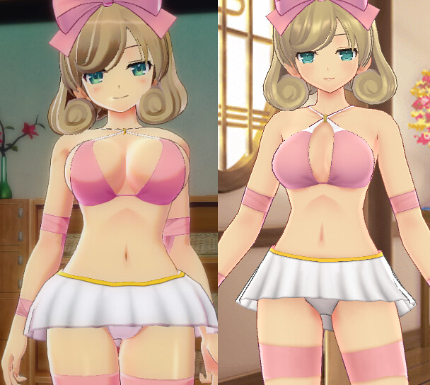 Senran Kagura Peach Beach Splash vs New Link
