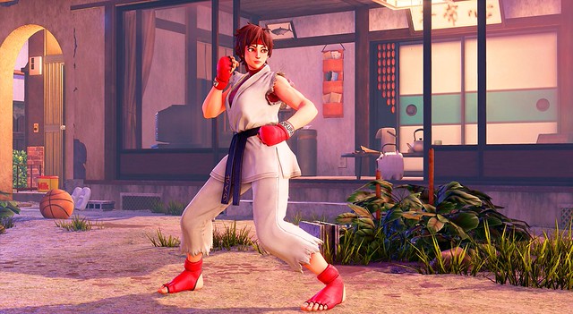Street Fighter 5 - Sakura Battle Costume
