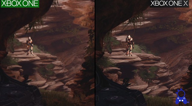 Halo 5 - XBX Draw Distance Comparison