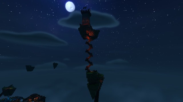 Portal Knights - Floating Castle In The Sky