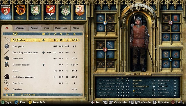 Kingdom Come Deliverance - Equipment