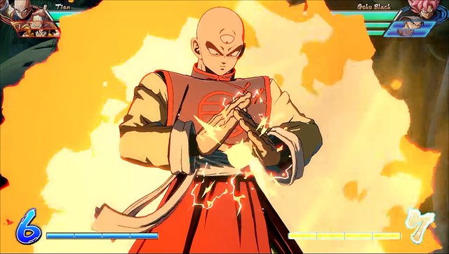 Dragon Ball FighterZ - Tien Powering Up