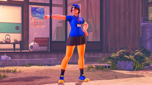 Street Fighter 5 - Sakura Coach Outfit