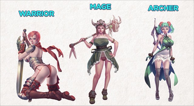 Crystal Maidens - Class Types