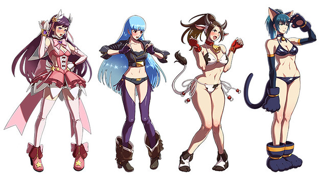 SNK Heroines Tag Team Frenzy - Promo Art