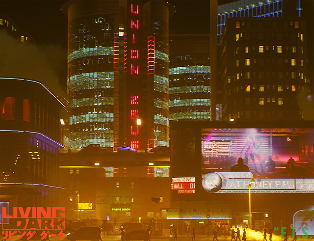 Living Dark - Cyberpunk Noir