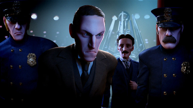 Tesla Vs Lovecraft - Poster