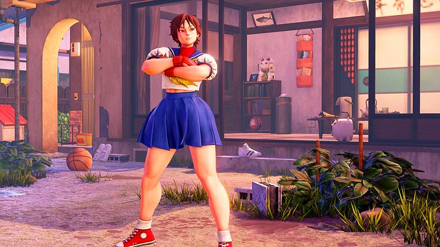 Street Fighter 5 - Sakura Classic Outfit