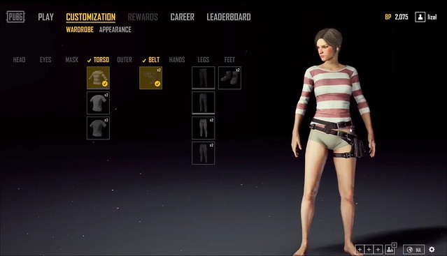 PlayerUnknown's Battlegrounds - camel toe