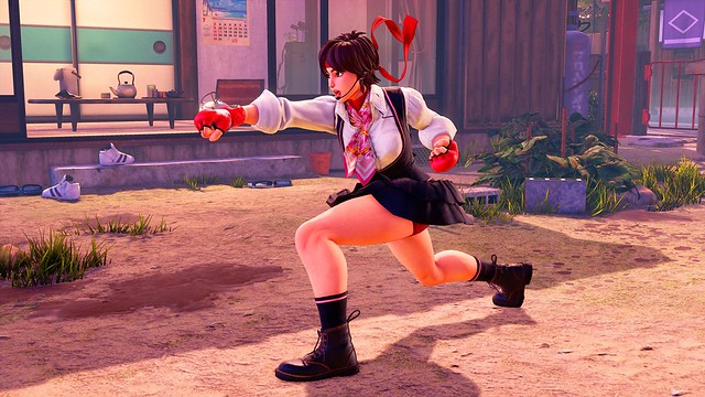 Street Fighter 5 - Sakura Worker Outfit