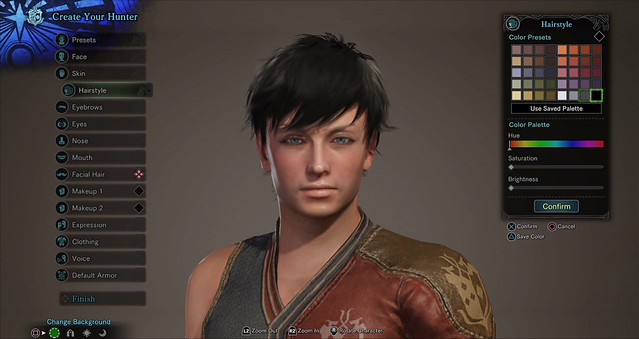 Monster Hunter World - Character Customization