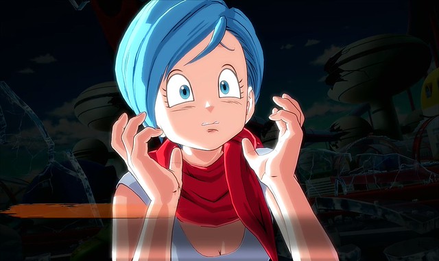 Dragon Ball FighterZ - Bulma Panicked