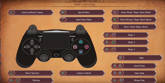 Seven Deadly Sins Knights of Britannia Controls