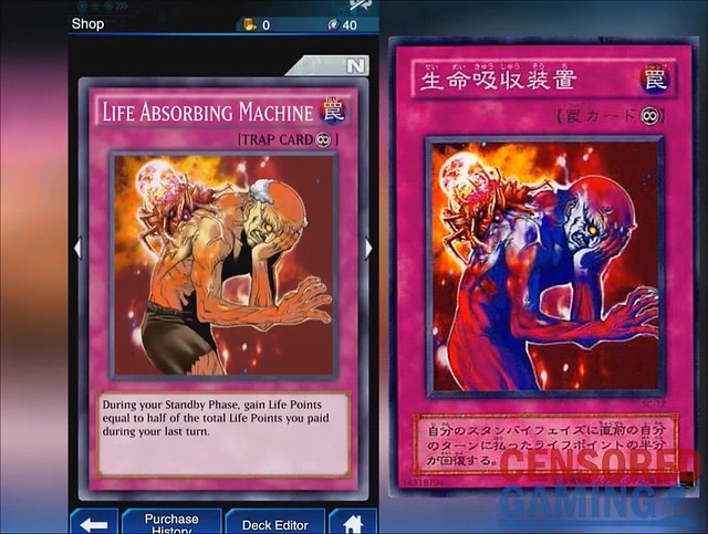 Yu-Gi-Oh Duel Links - Life Absorbing Machine