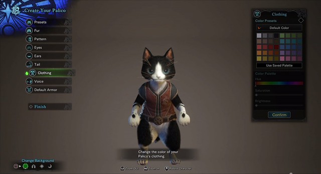 Monster Hunter World - Palico Customization