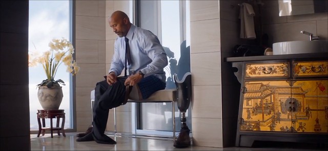 Skyscraper - The Rock Missing Leg