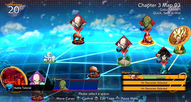 Dragon Ball FighterZ - Story Map