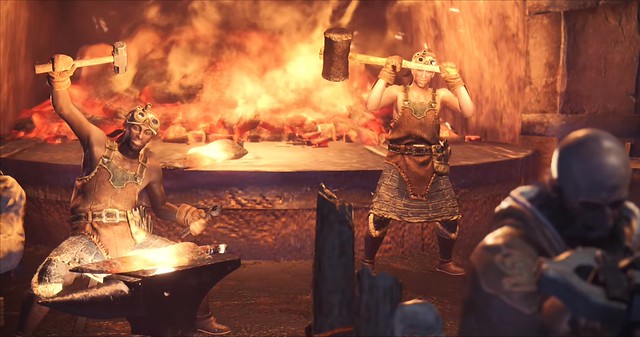 Monster Hunter World - Black Smith Upgrades
