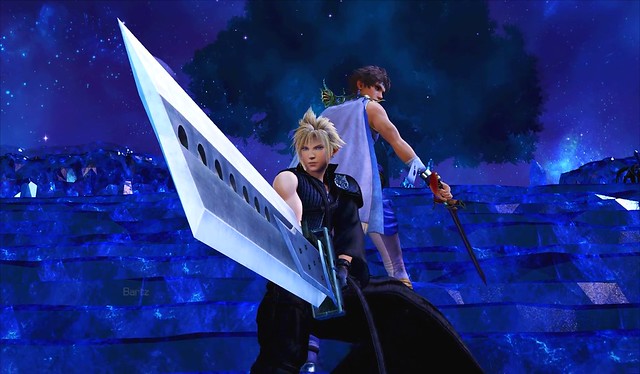 Dissidia Final Fantasy NT - Cloud and Bartz