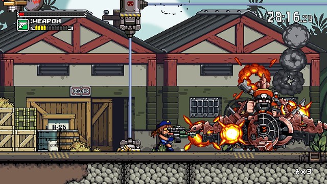 Mercenary Kings - Boss battle