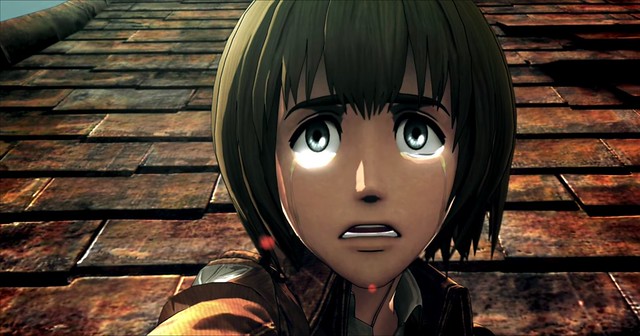 Attack On Titan 2 - Armin Watches Like A Coward