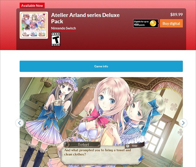 Atelier Arland - Nintendo Switch
