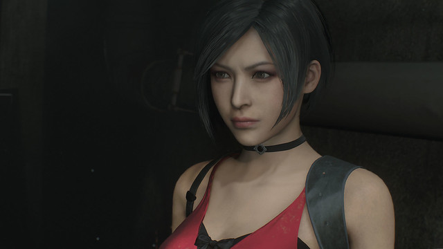 Resident Evil 2 - Ada Face Closeup