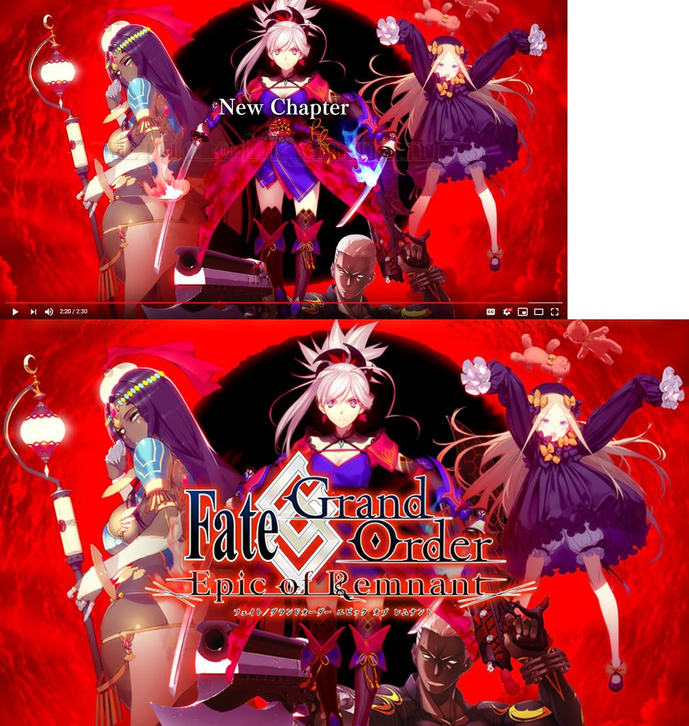 Fate Grand order - Emiya Alter Comparison