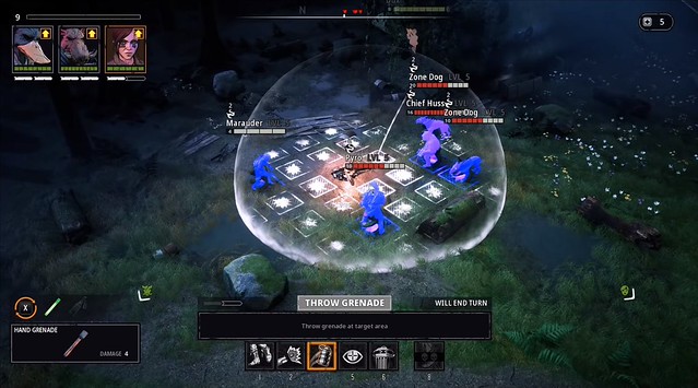 Mutant Year Zero - AOE Grenade