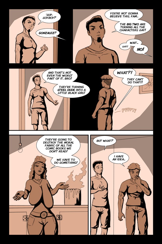 Astonishing Gaters - Panel Preview