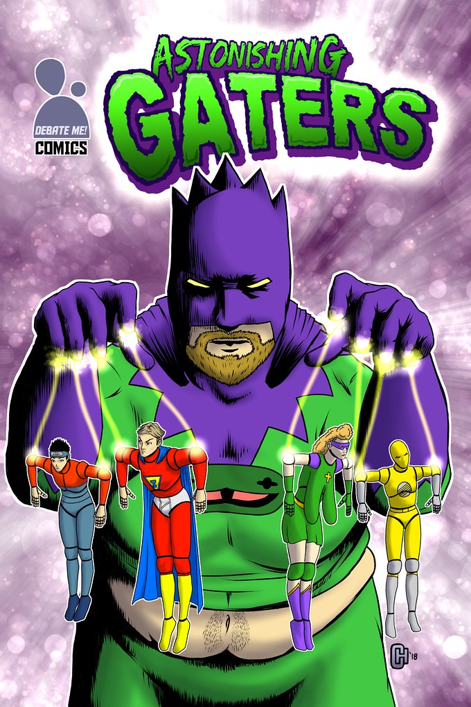 Astonishing Gators - Promo Art via Debate Me Comics