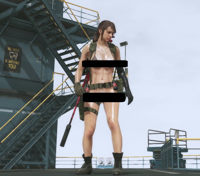 Metal Gear Solid 5 - Quiet Nude