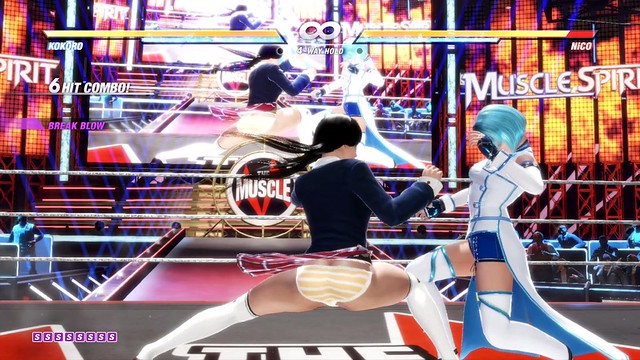 Dead or Alive 6 - Kokoro Yellow Striped Panties