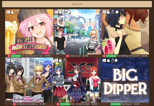 Top Hat Studios Store Page Mockup