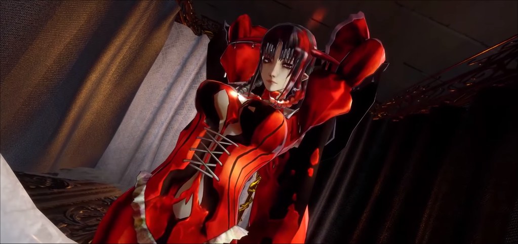 Bloodstained - Red Corset