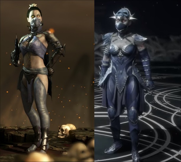 Mortal Kombat 11 vs X - Kitana Revenant
