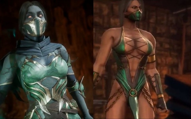 Mortal Kombat 11 Jade vs Mortal Kombat 9 Jade