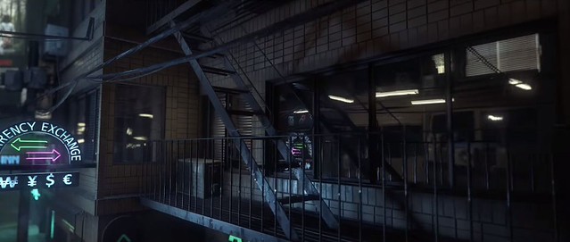 CryEngine Neon Noir - Fire Escape Reflections