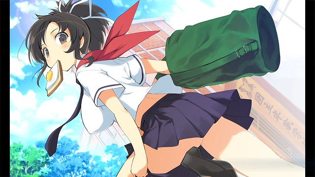 Senran Kagura Burst Renewal - Going To School