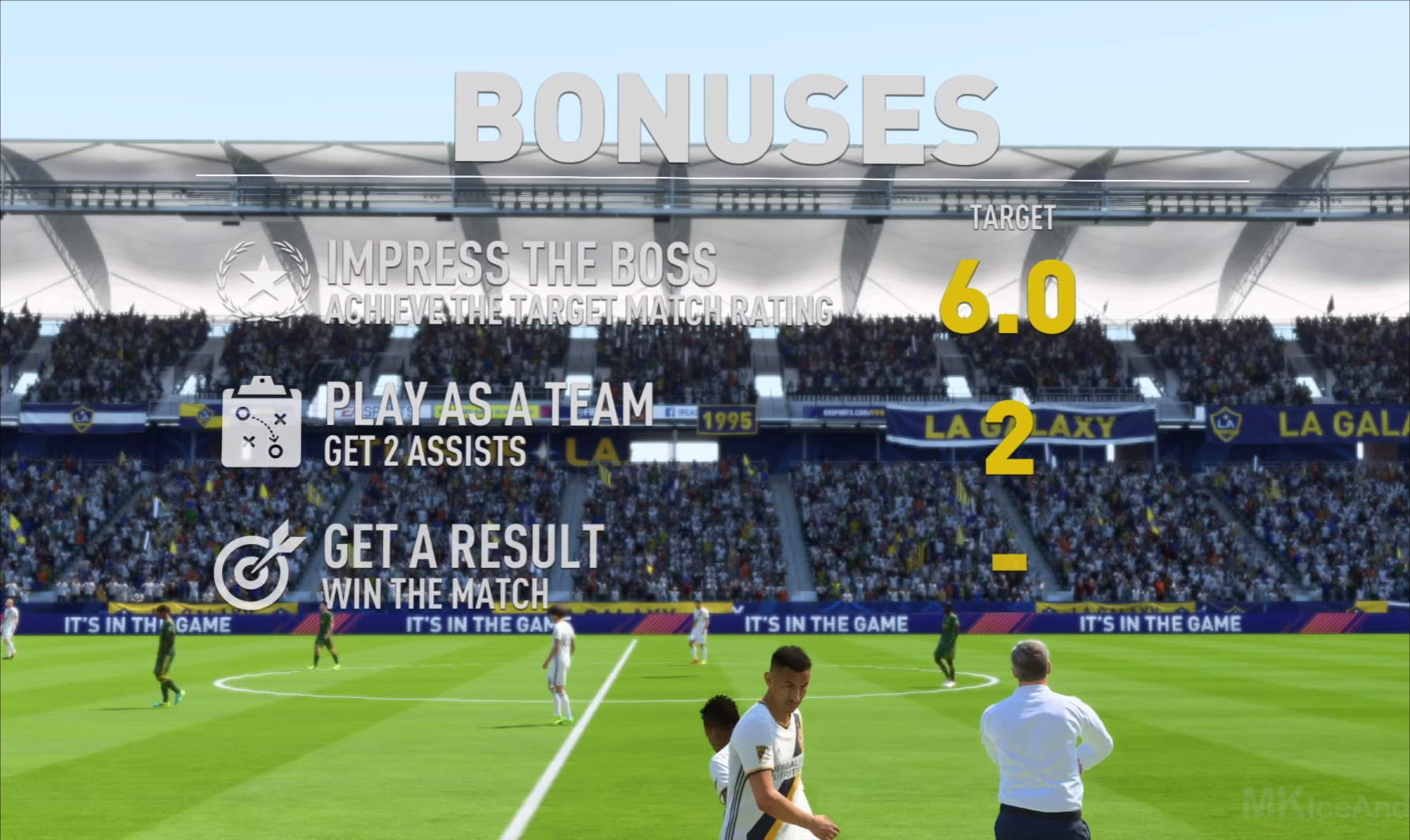FIFA 18 Match Goals - LA Galaxy
