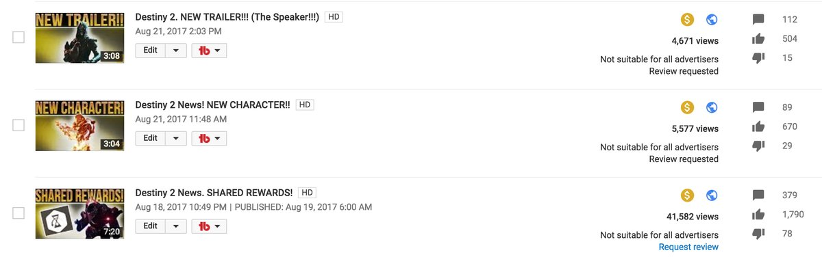 Destiny 2 Demonetization